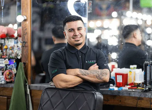 Juan - Barber at Razorz Barbershop