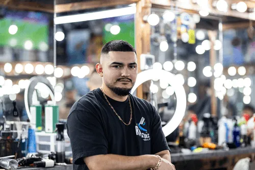 Justin - Barber at Razorz Barbershop